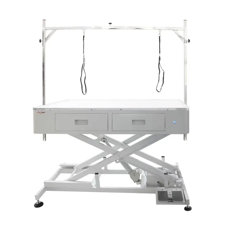 

Charming Design Electric Light Emitting Diode Pet Dog Grooming Table