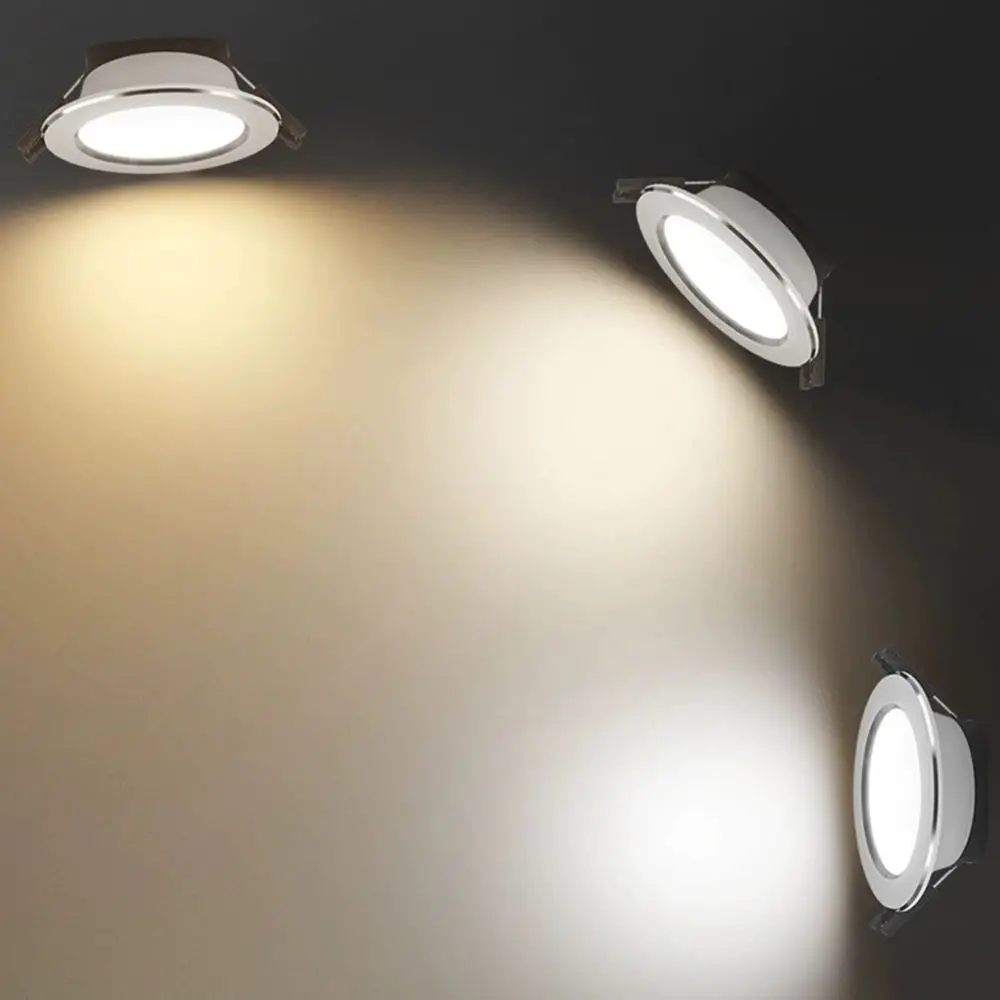 Small Recessed LED Downlight Spot Light Energy Saving Down Lights Anti Glare 5W 7W Ceiling Spot Lights Indoor