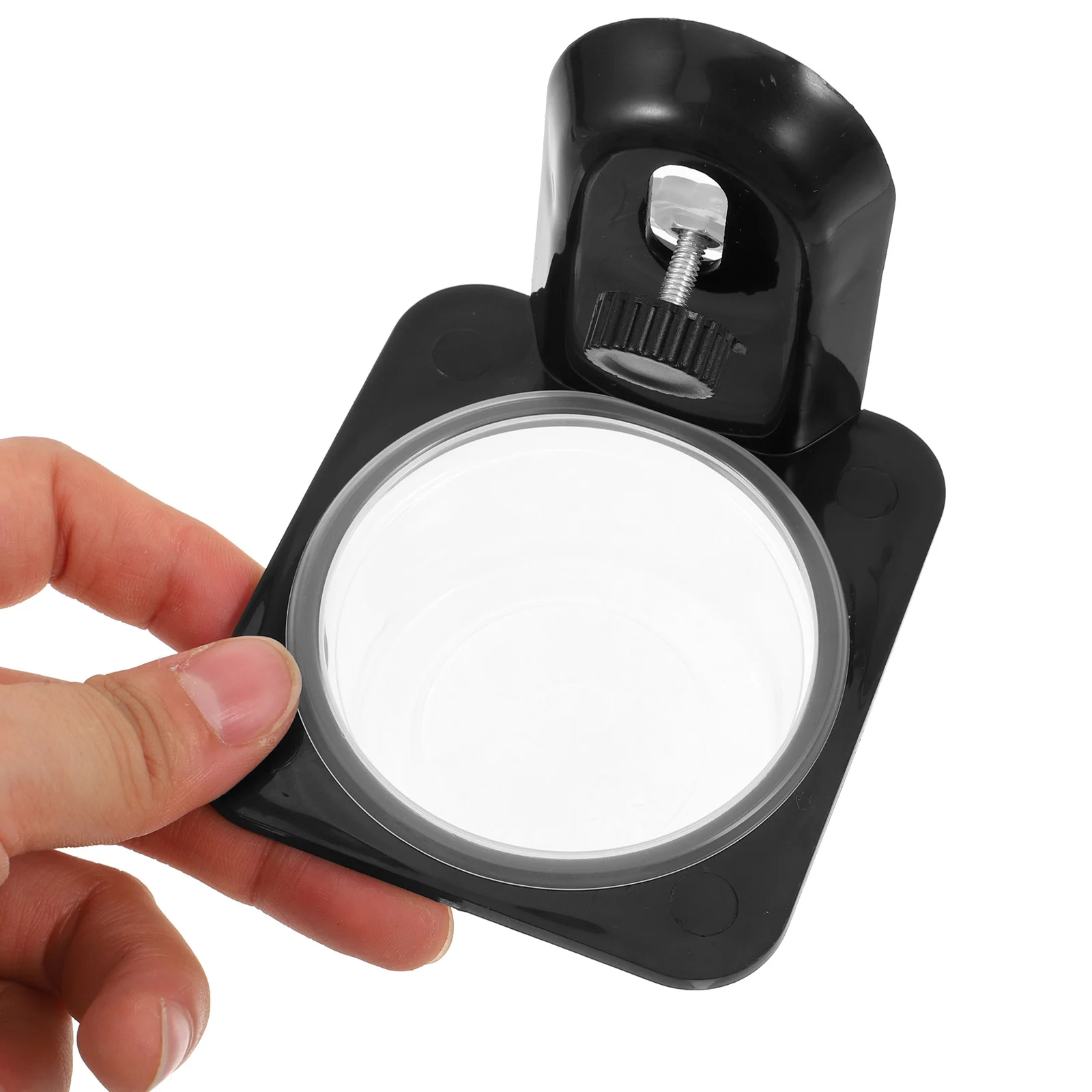 

Gecko Feeder Durable Plastic Food Bowl Reptile Water Dish Stable Feeding Basin for Small Lizards Daily Use