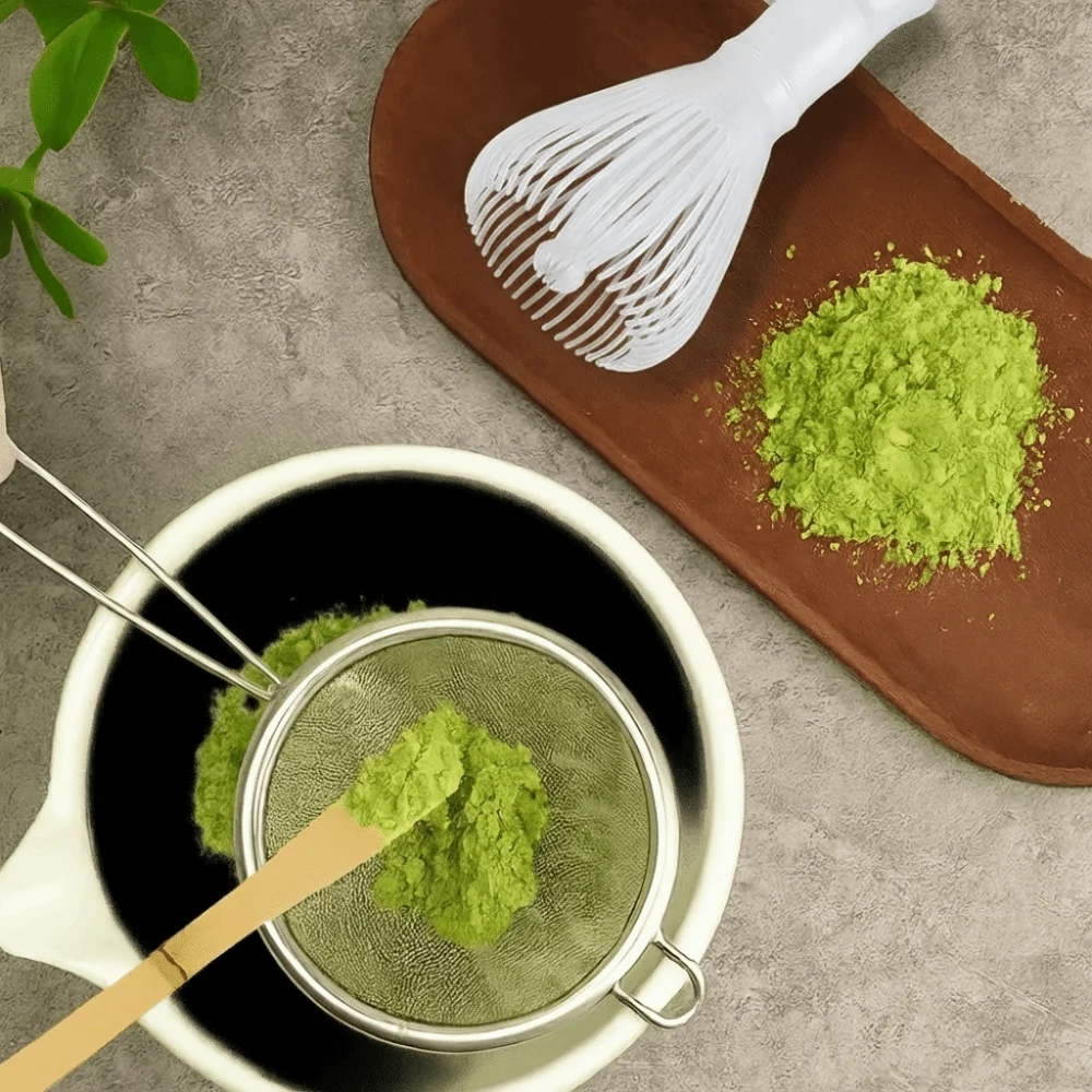 NEW Traditional Matcha Whisk PP Resin Portable Green Tea Powder Whisk Reusable Tea Brush Tea Accessories