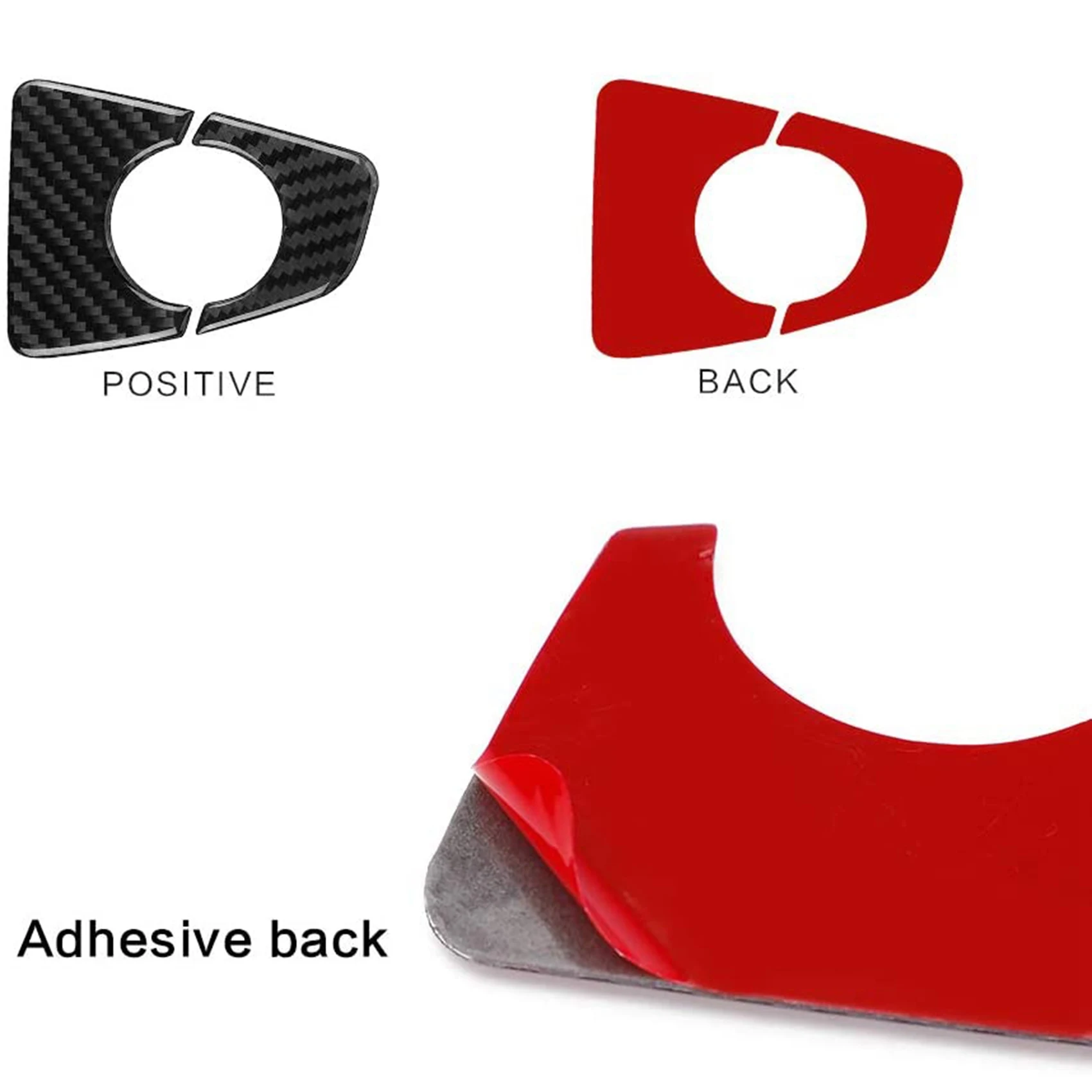 Carbon Fiber Car Center Gear Shift Panel Base Cover Trim for -BMW 3 Series 3GT F30 F32 F34 F36 2013 - 2019