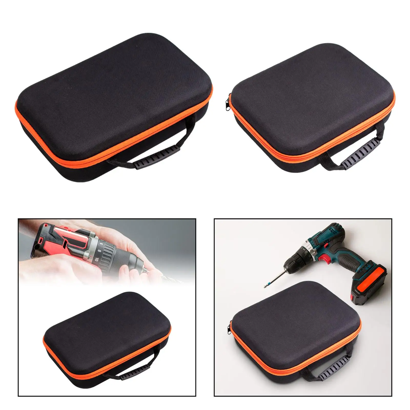 Electric Drill Carry Bag Tool Storage Box Electrician Hardware Accessories