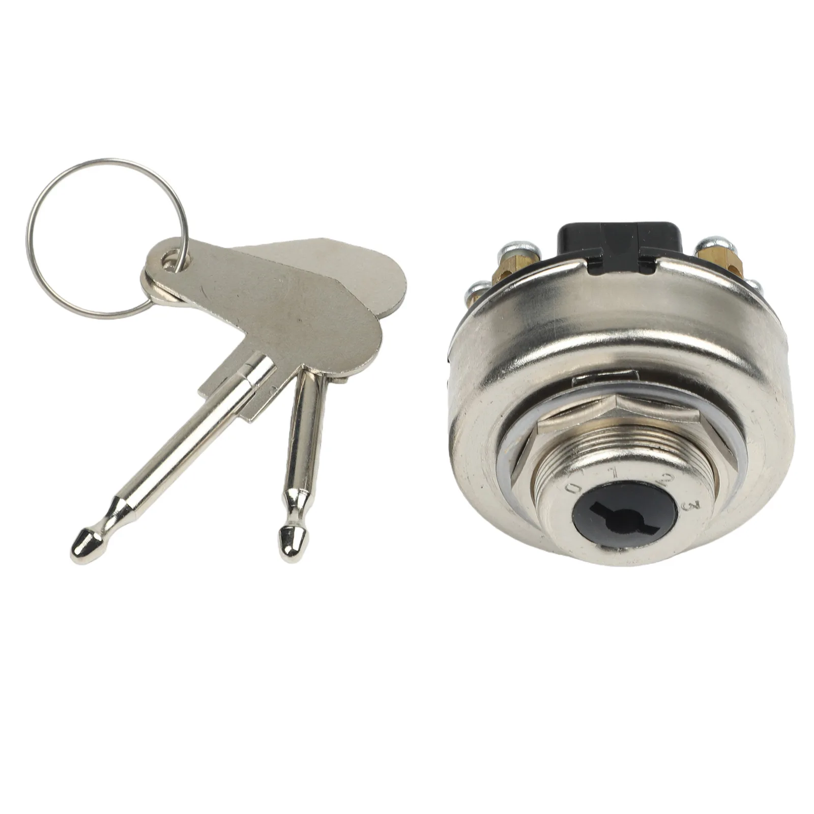 Convenient Ignition Lock Assembly Complete Set including Key compatible with tractors like For Deutz and For Ursus 0342201010