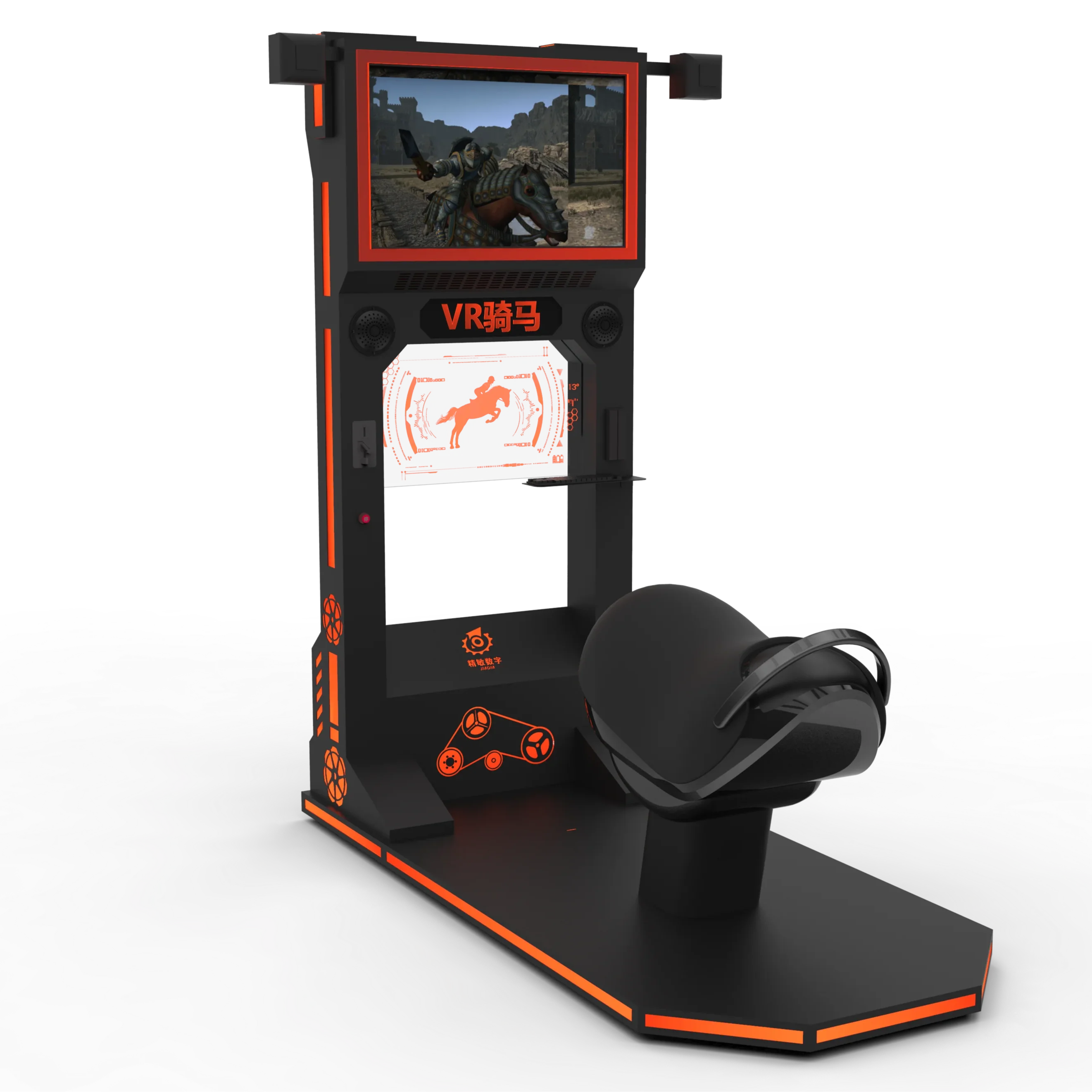 high quality 9D VR horse riding simulator amusement park equipment arcade game machine VR simulator