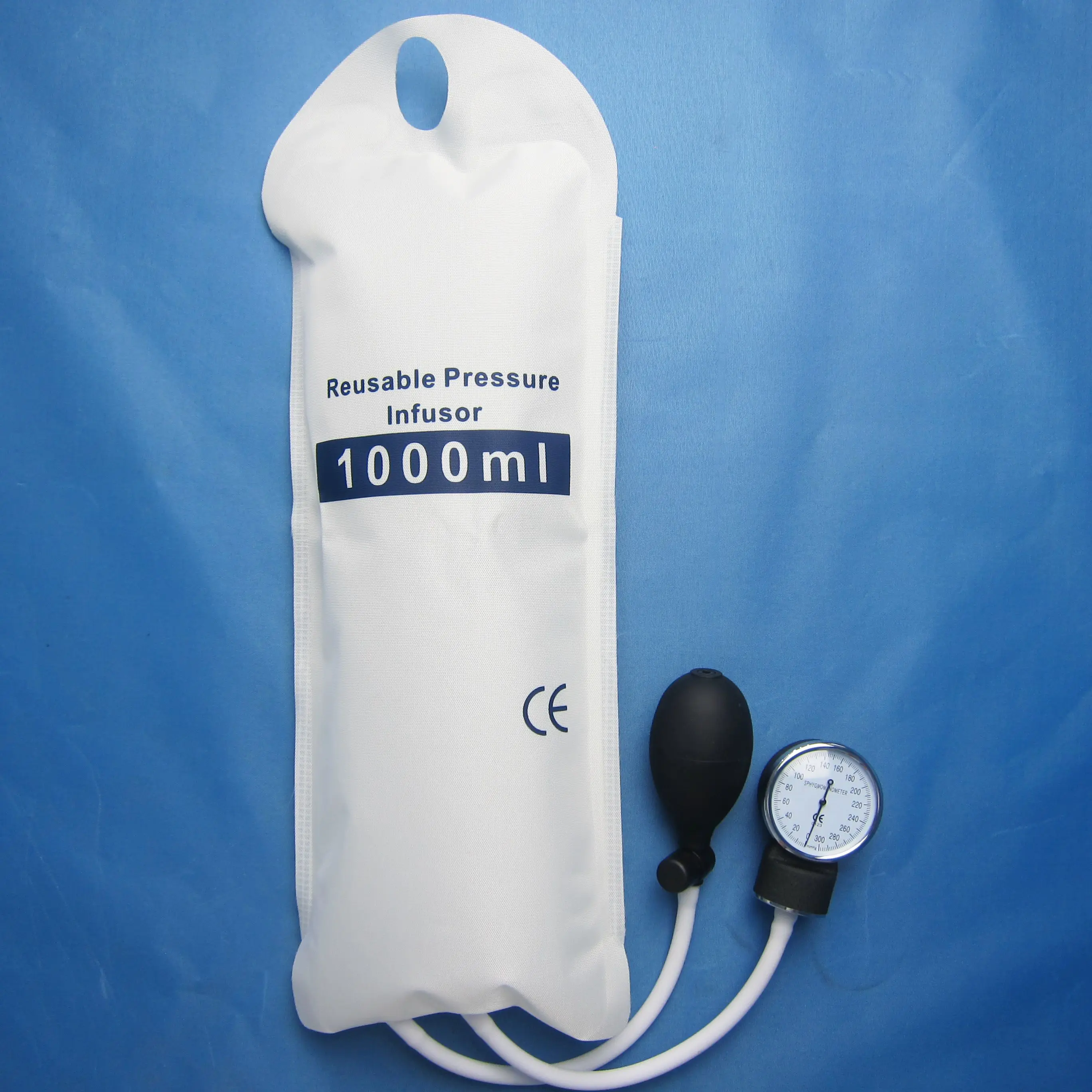 Infusion Pressure Bag with Pressure Display 500ml.1000ml.3000ml.5000ml for Blood and Fluid Quick Infusion