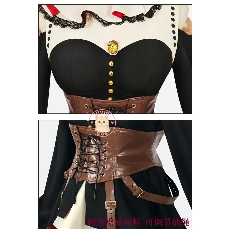 دريم لاند! أزياء Ave Mujica Misumi Uika التأثيرية Quente للعب الأدوار Coloris Anime Palco فستان موحد للنساء مهرجان Comiccon