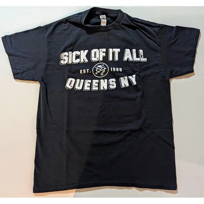 Sick of it All Est. 1986 Queens NY Hardcore Medium T-shirt