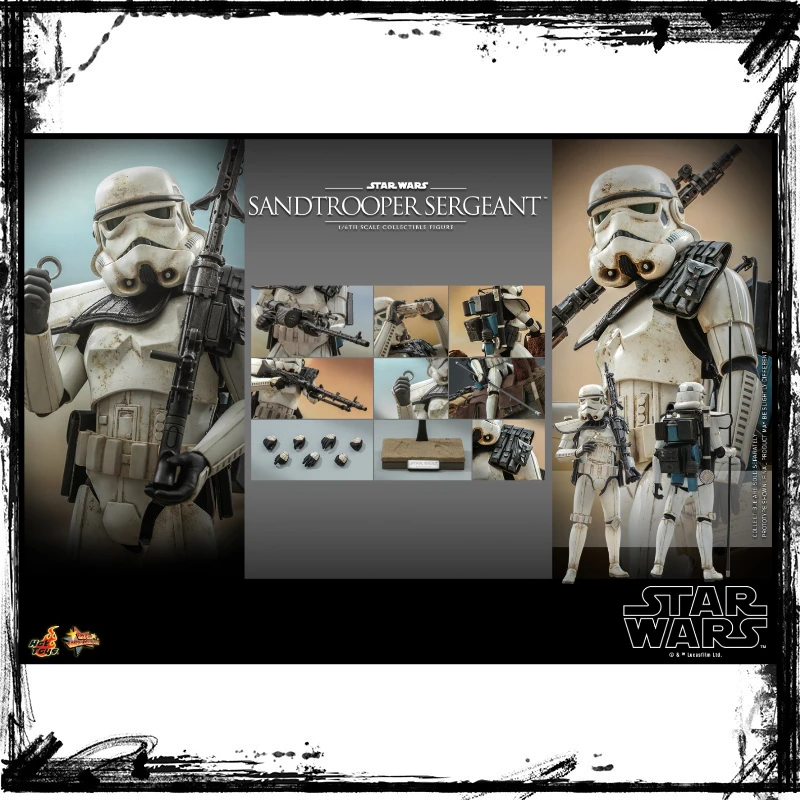 

In Stock HotToys MMS721 Star Wars Sandtrooper Sergeant 1/6 Soldier Dolls Anime Action Figure Toy Gift Model Collection Hobbies