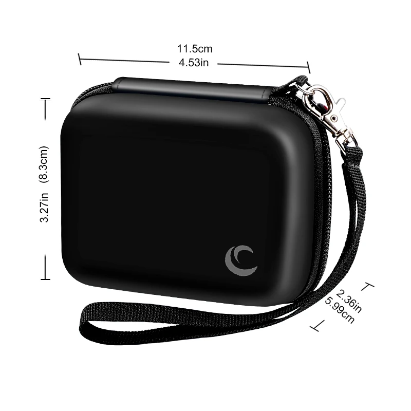 Carrying & Protective Case for Digital Camera, AbergBest 21 Mega Pixels 2.7\