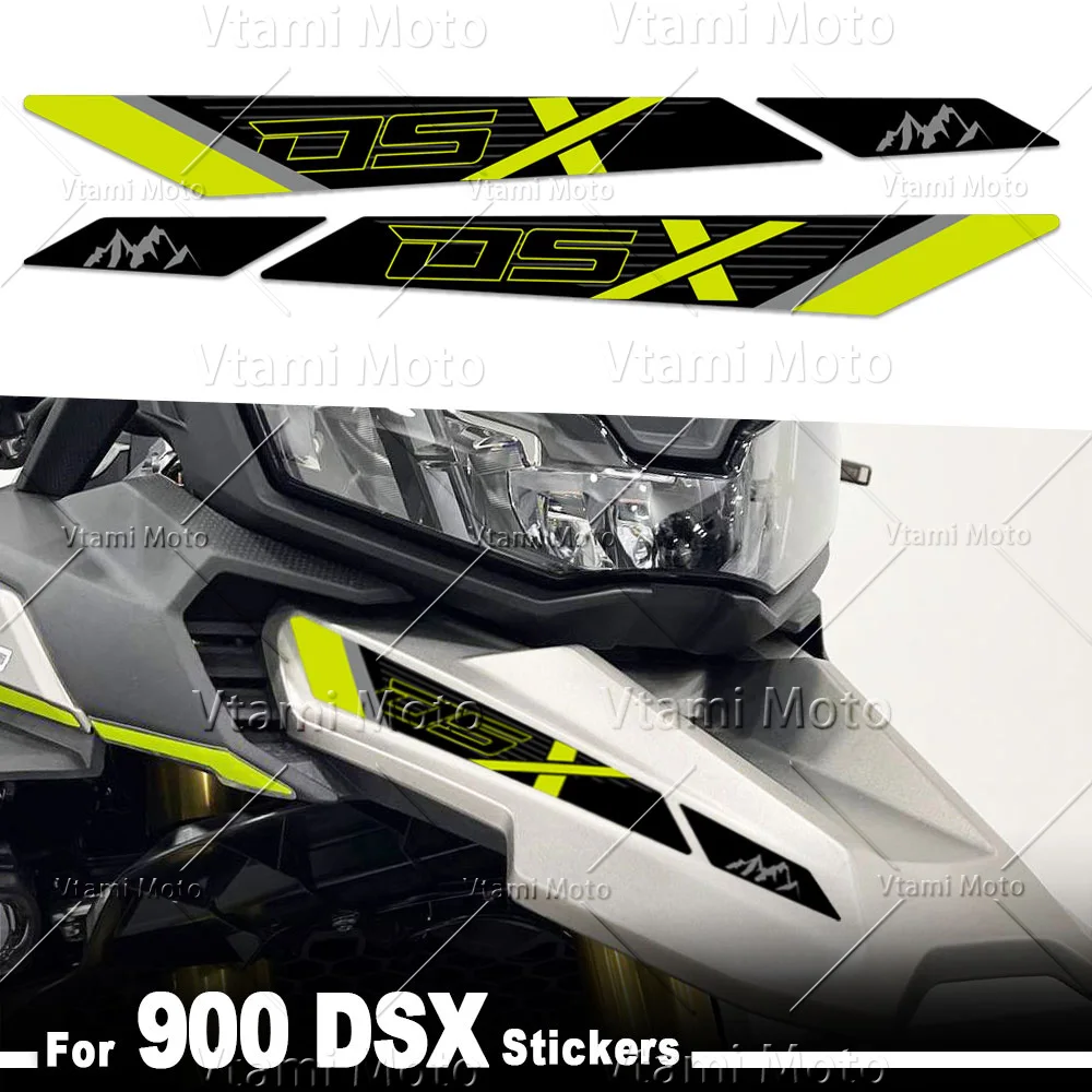 

Motorcycle Fairing Stickers Front Beak Decals Accessories Waterproof For Voge Valico 900 DSX 900DSX 2024