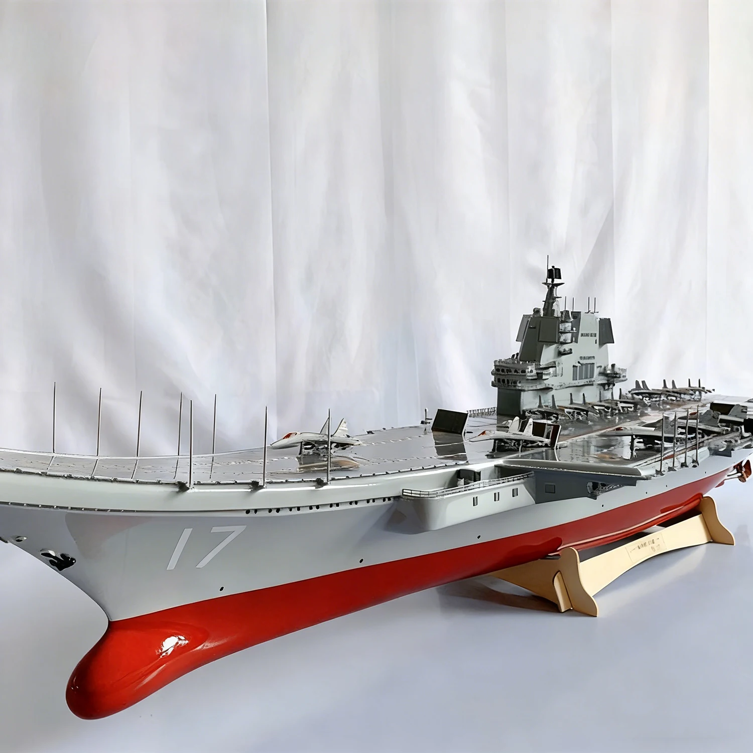 RC Ships1/200 حاملة الطائرات قارب التحكم عن بعد 156 سنتيمتر عالية القوة الألياف الزجاجية بدن RC Schiffe نموذج السفينة لعبة سفينة حربية نموذج #1
