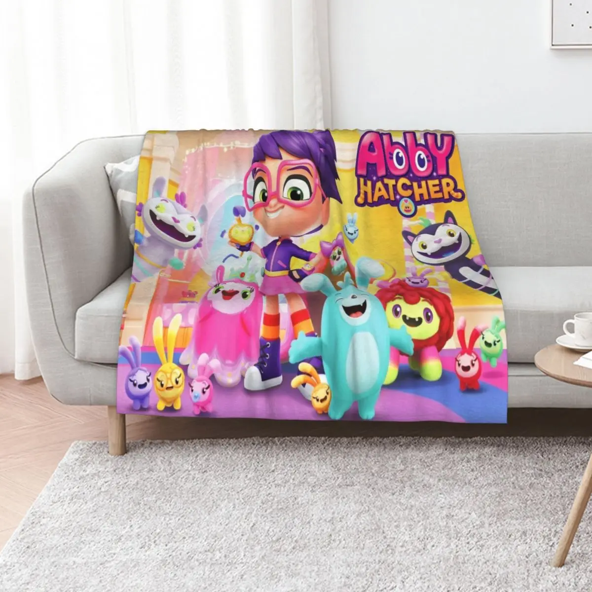 

Abby Hatcher characters fuzzly catcher abby hatcher season 2 abby hatcher adventure bike MO and Bo Throw Blanket Single Blankets