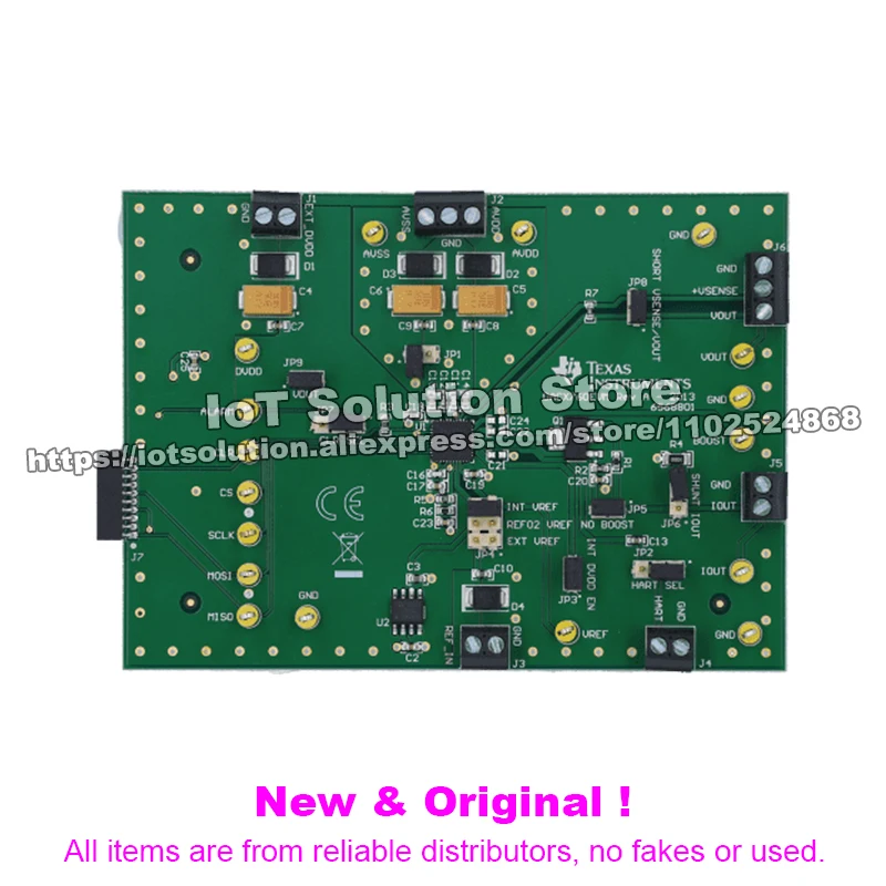 DAC8760EVM DAC8760 16-Bit Programmable Current/Voltage Output DAC Evaluation Module