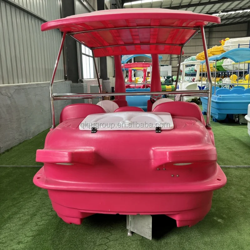 เรือถีบไฟฟ้ารูปหงส์ 9 ที่นั่ง สำหรับเล่นน้ำ