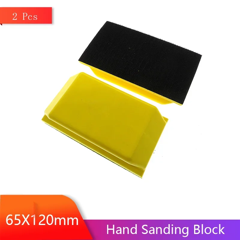 

Ручной шлифовальный блок с крючком и петлей 1 шт. 65X120 мм для шлифования или полировки в кузове и краске Магазины для детализации Деревообработка