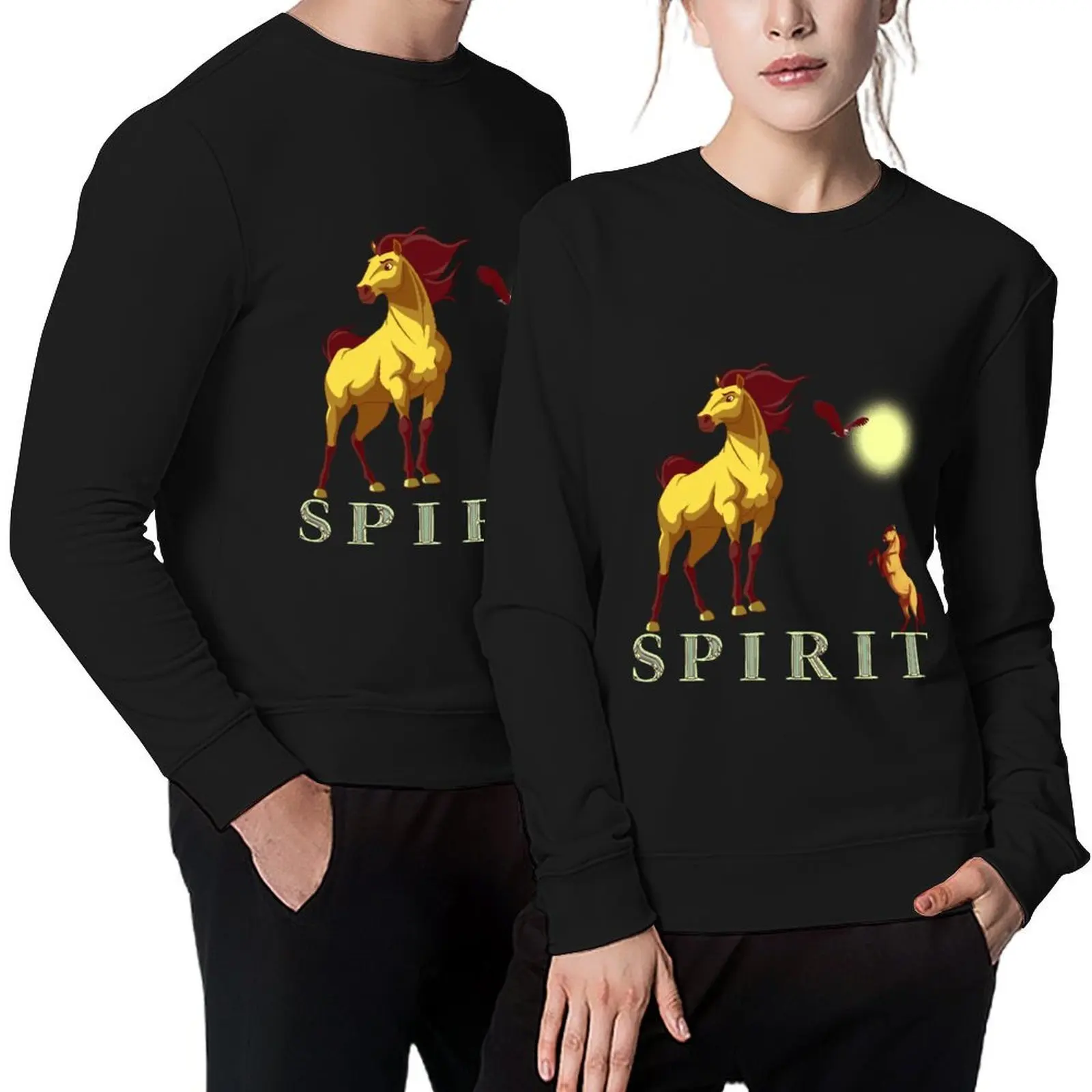 

Spirit Stallion of the Cimarron Pullover men's clothes korean autumn clothes autumn tracksuit men new hoodies and sweatshirts