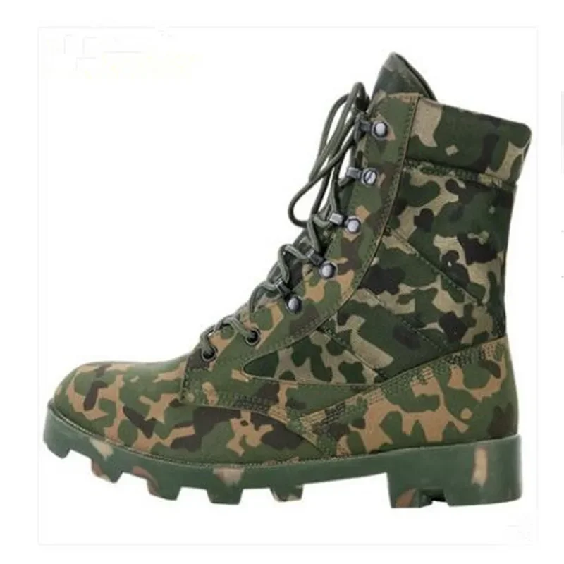 size 38 45 New Men Military Tactical Combat Boots Desert Boots Hiking Camouflage High-top Desert Boots Fashion Work Shoes