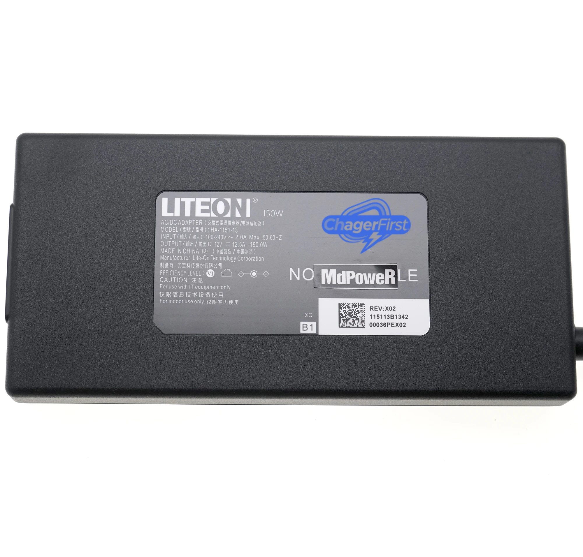 LITEON HA-1151-13 150W 12V 12.5A AC Adapter for QNAP TS-451 TS-451+ TS-451A TS-431P TS-431P2 TS-453A TS-453D NAS Power Supply