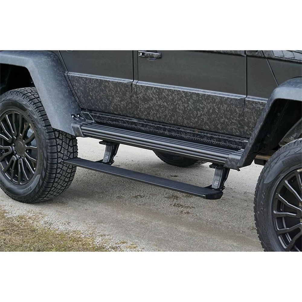 W464 W465 Universal  Electric Side Step Stainless Steel Side Running Board Step Board Long or Short Style 120cm 165cm Side Steps