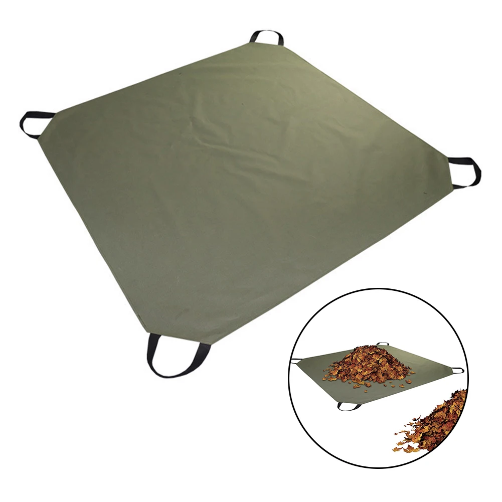 Convenient Handle Leaf Bag Garden Garbage Bag Serviceable Tear Resistant Easy To Carry Handle Efficient Leaf Collection