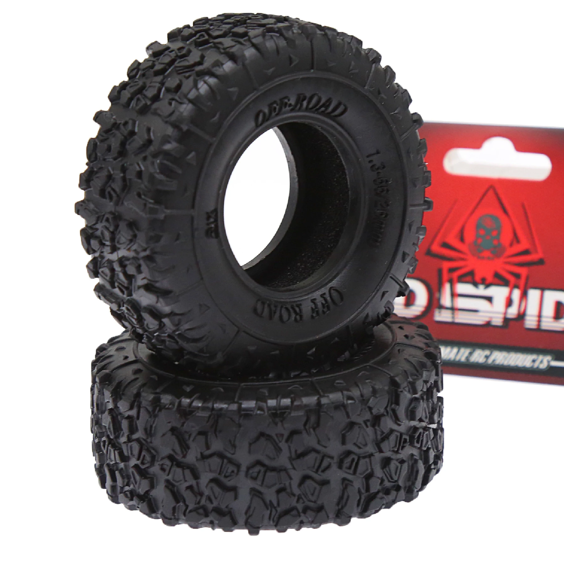 4 Stück 1,3'' Weichgummi-Raupenreifen für 1/18 1/24 RC Crawler Car TRX4M SCX24 FCX18 FCX24