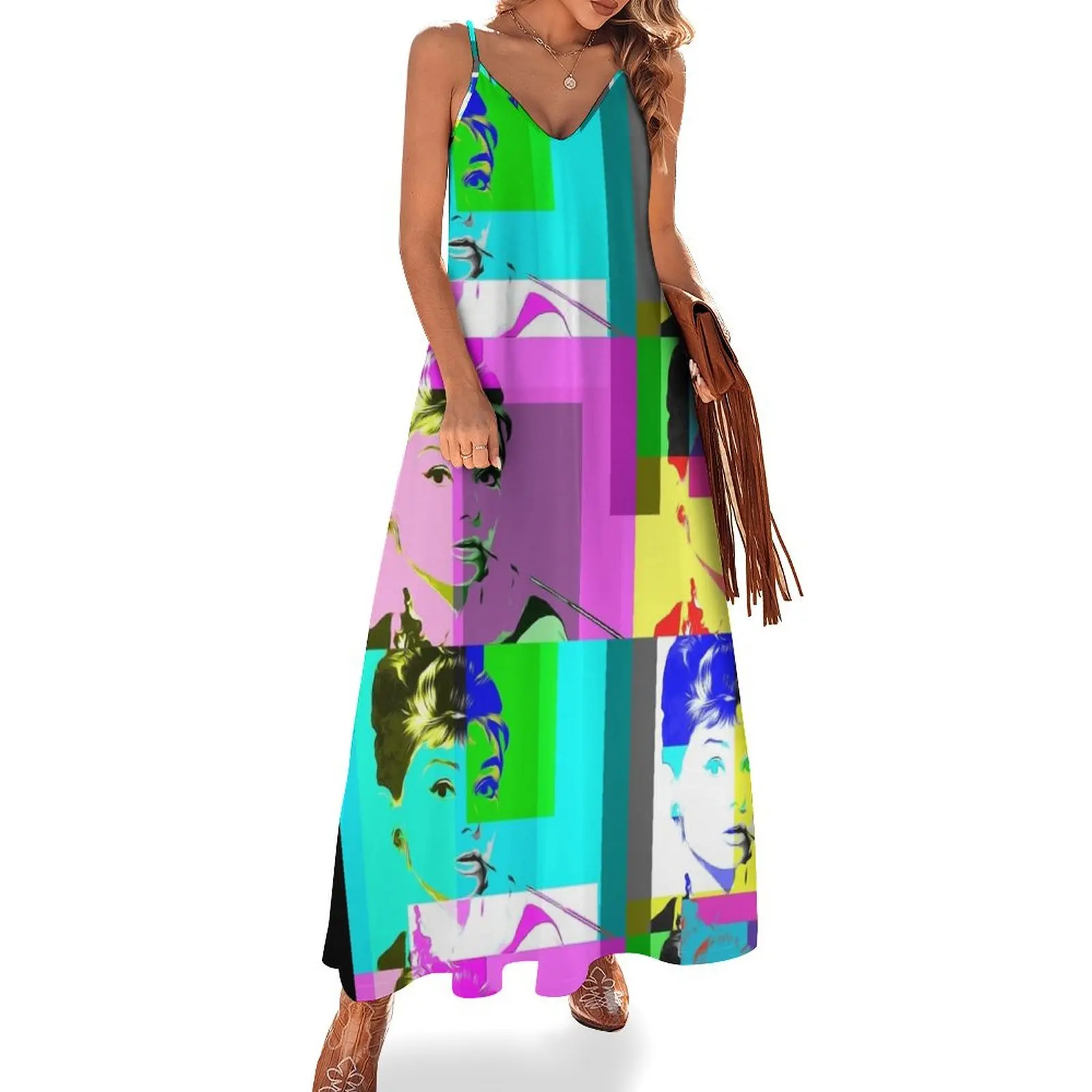 

Audrey Hepburn #5 Sleeveless Dress Dress women birthday dresses for women