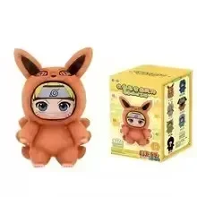 2026 New Release BANDAI Eaki Naruto Uzumaki Blind Box Plush Doll Shippuden Beast Party Series Hot Selling Cute Anime Toys Gift