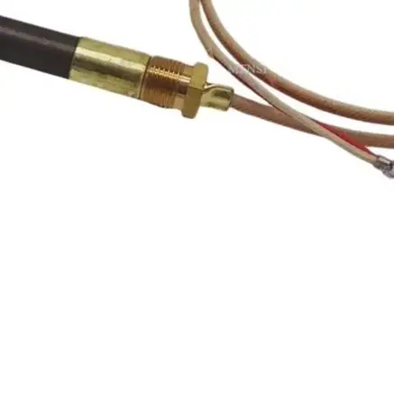 750mV Thermopile Generator For Gas Fireplace Water Heater Fryer, Stainless Steel Replacement Sensor With Stable Output