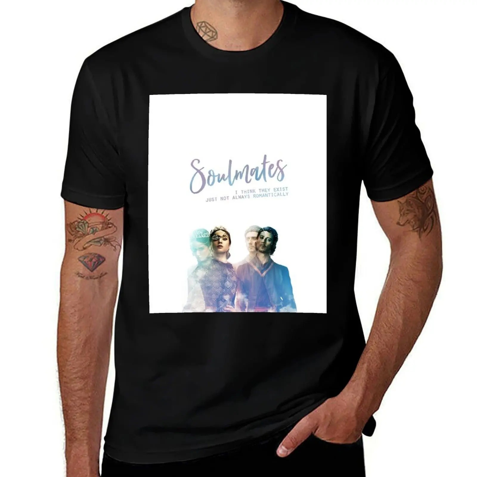 

margo and eliot soulmates T-Shirt g man t shirts for men funny t shirts dark humor printed t shirts for man T-shirt