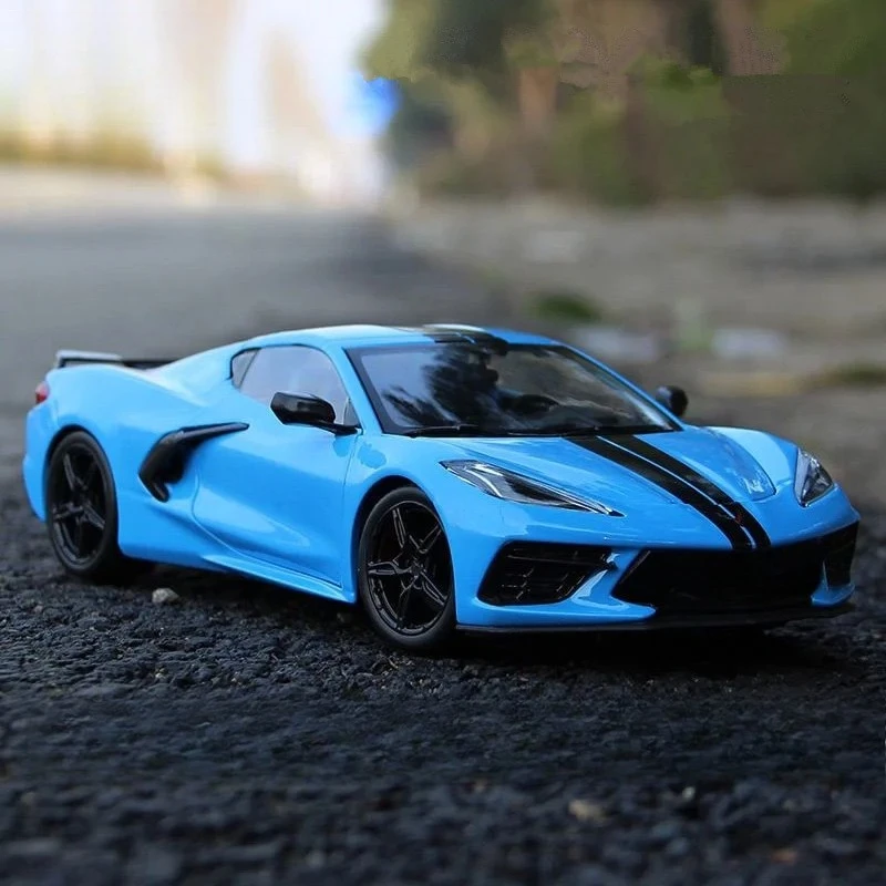 maisto-1-24-2020-ch-スティングレイ-クーペ合金車モデルダイキャストメタルおもちゃスポーツカーモデルシミュレーション子供のギフト