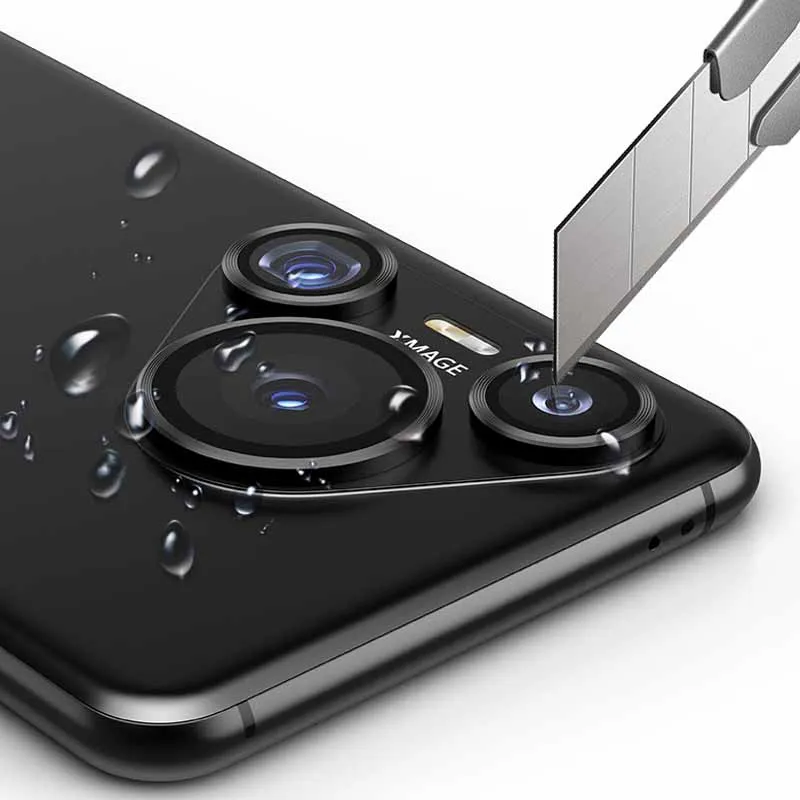 Huawey Pura 70 Pro Plus Case Matel Ring +Tempered Glass Camera Protector For Huawei Pura 70 Pura70 70pro Plus 5G NEW Lens Glass