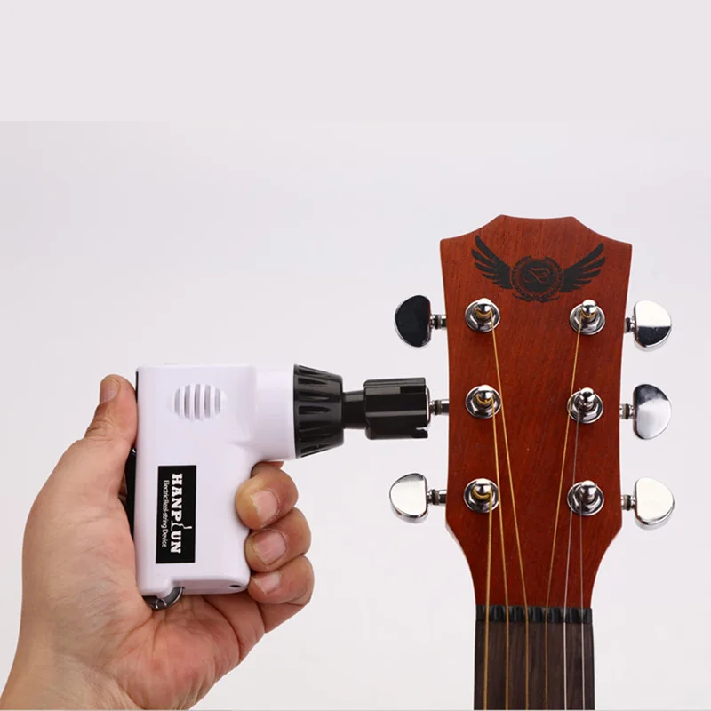 Folk Classical Automatic Guitar String Winder String Cutter Restringing Tool Strings Cutter Ukulele String Changer