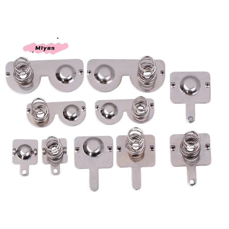 

20Pcs DIY Toy Remote Control Accessories Spring Sheet AA/AAA Contact Sheet Battery Box Positive & Negative Sheets for Toy Repair