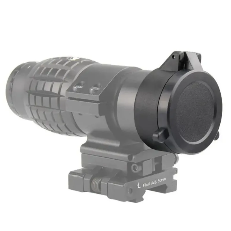 25.5mm-69 MM Rifle Scope Lens Cover Flip Up Quick Spring Protection Cap Objective Lense Lid for Hunting Caliber