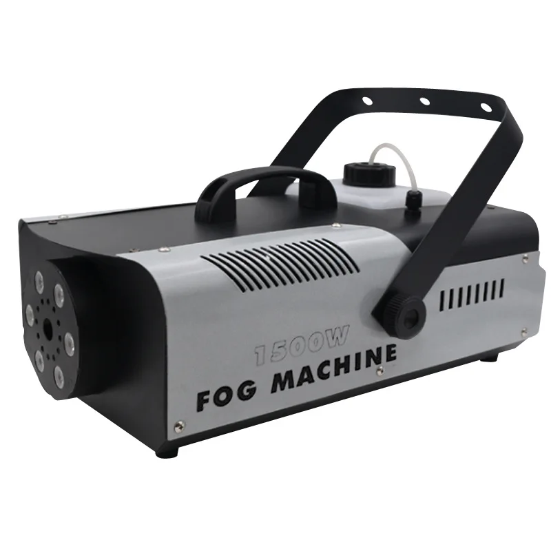 

1500W constant temperature bar small electronic smoke machine high power stage LED colorful spray machine