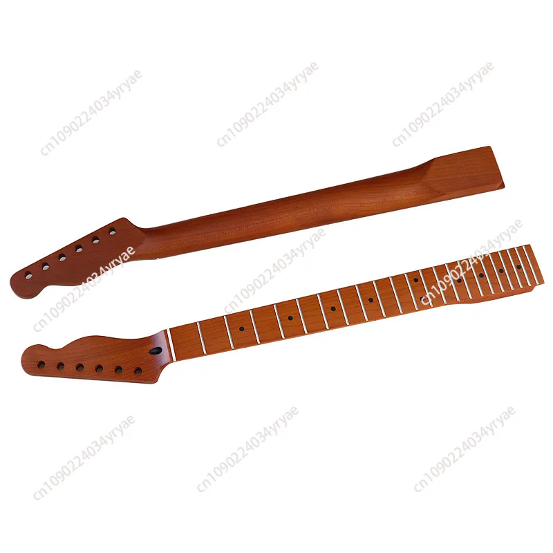 Grilled maple electric guitar neck, 22 fret beef bone pillow neck, suitable for TL