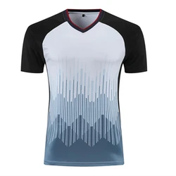 Professional Referee Basketball Jerseys Adult Athletics Badminton Table Tennis Umpire Shirt Short Sleeves V-neck Judge Tops