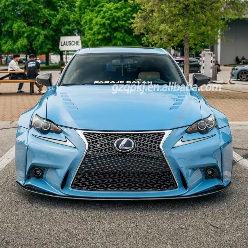 for 13-19 Lexus is200 is300 upgraded wide body side skirt wide fender body kit Lexus is body kit bumper spoiler