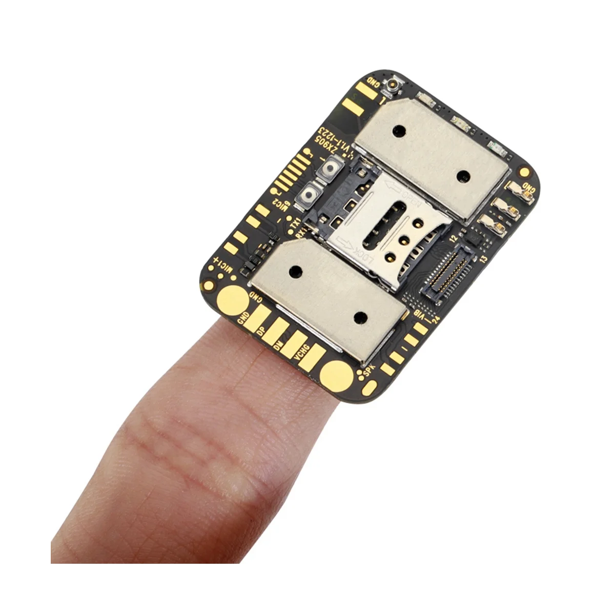 ZX905 Small Size 2G+ 4G GPS Tracker Chip LTE CAT-1 Tracking PCBA Module Board Anti-Lost for Personal Kid Use Pet Cat Dog