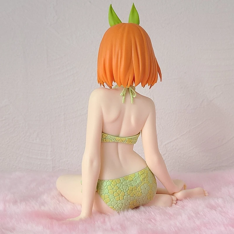 In Stock Anime Figure Original 12cm BANPRESTO Celestialvivi The Quintessential Quintuplets Nakano Yotsuba Model Toy Gifts