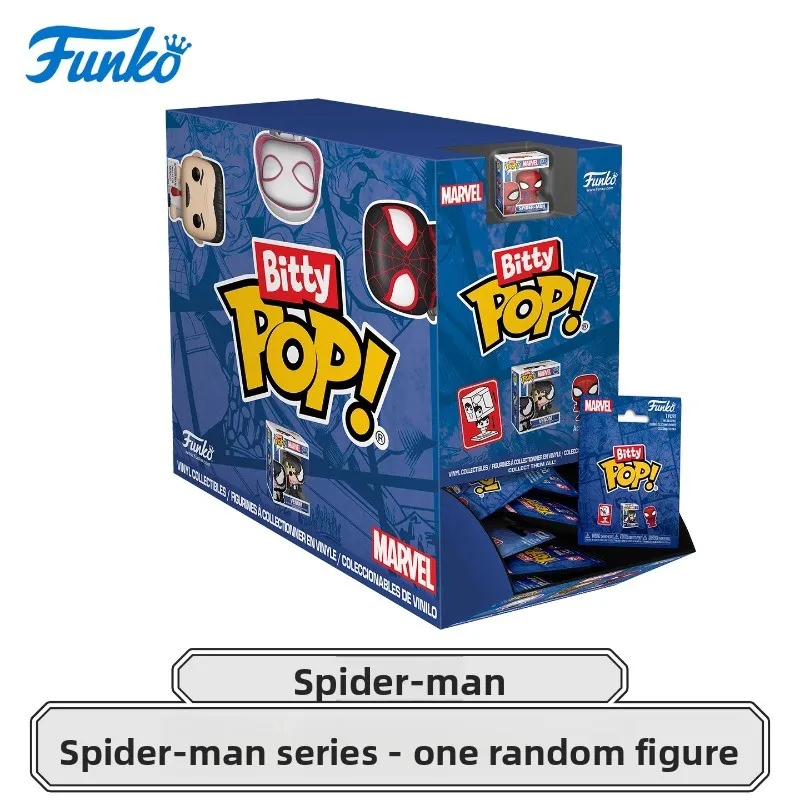 Genuine Edition FUNKO POP《Disney Spider-Man Blind Box》Anime Action Desktop Decoration Ornament Model Toys Collectible Model