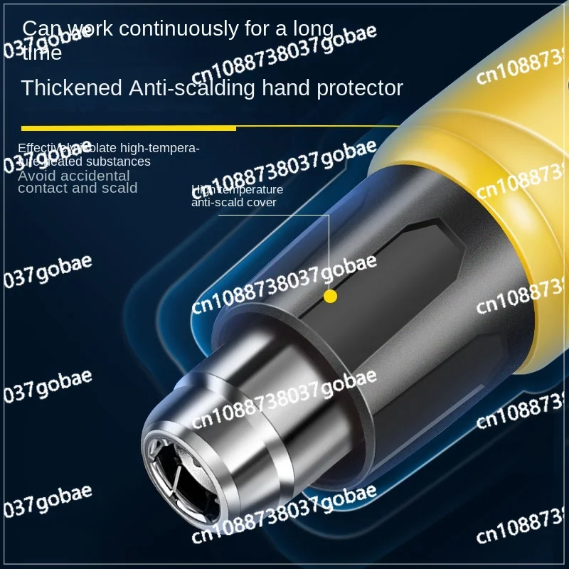 Yy Small Film Portable Heat Gun High Power Industrial Heat Shrink Film Hair Dryer Broiling Gun