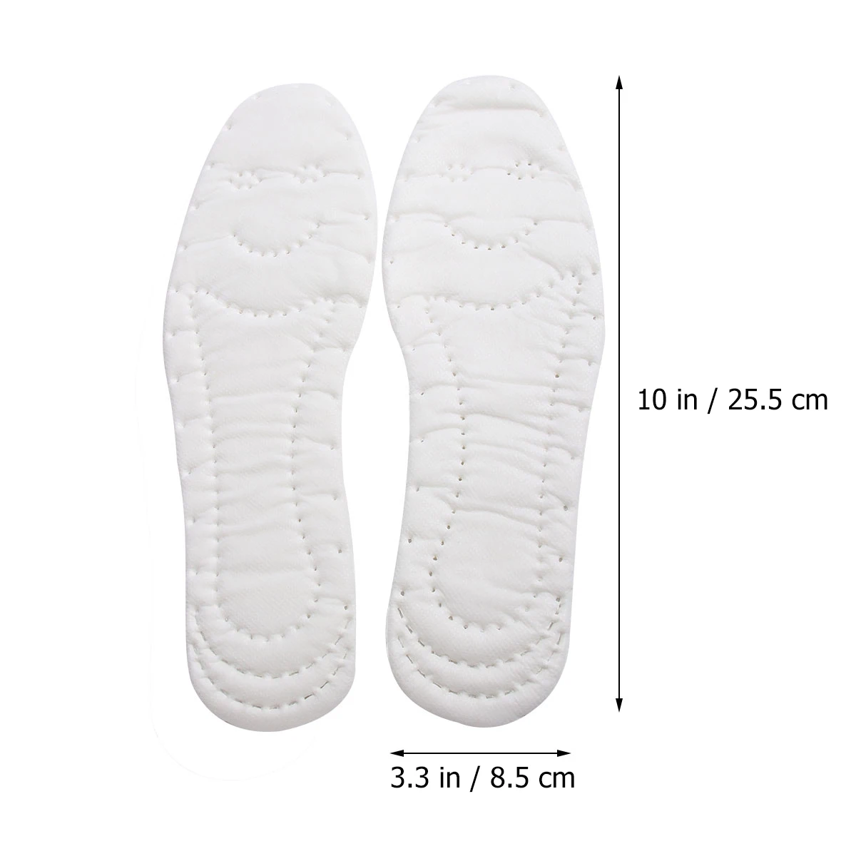 

5 Pairs Insole Leisure Insoles Cotton for Men Soft Universal Women Cuttable White