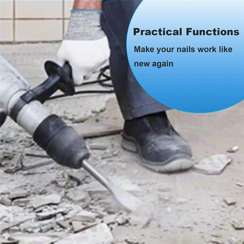 BMBY-SDS Max Set Sds Plus Cincel 24 Pulgadas Sds Plus Cincel Punta X 1, Cincel Plano X 1