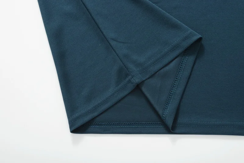 Neues Herren Business Casual Poloshirt mit Kontrastfarbenem Kragen, Klassisches Golf-Revers-Oberteil, Komfort-Pullover für Outdoor, Büro und Alltag – Detail 12
