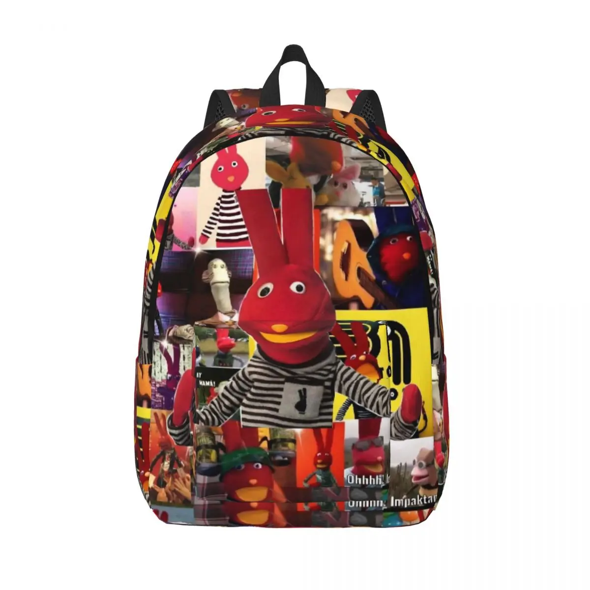 حقيبة ظهر مكونة من 31 دقيقة على شكل أرنب أحمر للأولاد والبنات والأطفال حقيبة كتب مدرسية للطلاب خوان كارلوس بودوك حقيبة نهارية لمرحلة ما قبل المدرسة الابتدائية #1