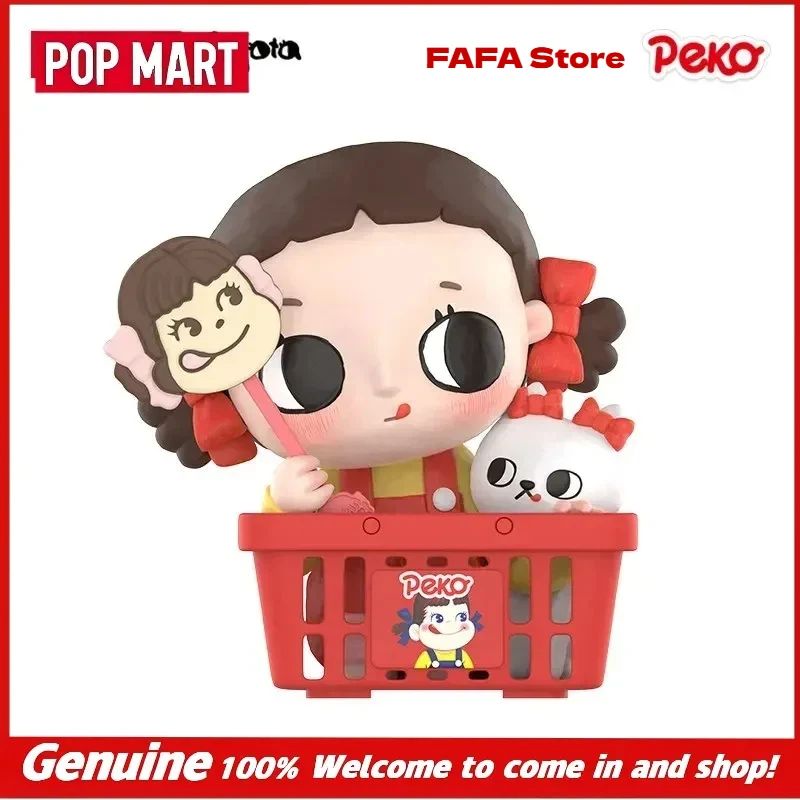 

Latest POPMART Nyota Peko Blind Box Action Figure Doll Model Desktop Ornament Collectible Cute Toy Decor Gift For Fans