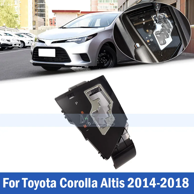 1pc Automatic PRND Display Panel Gear Shift Panel For Toyota Corolla Altis 2014-2018 Gear Indicator Panel Trim Frame