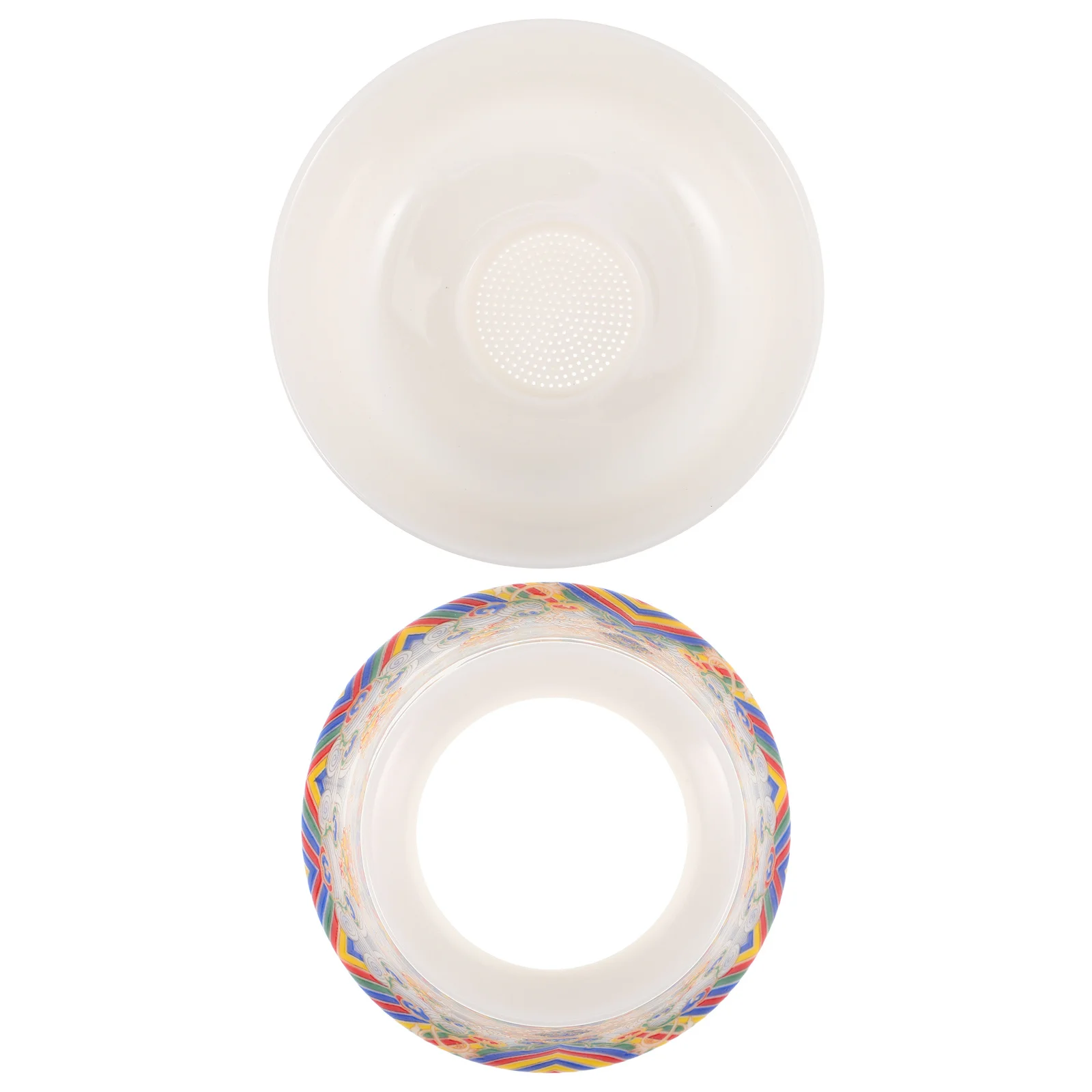 

Ceramic Tea Filter Set Porcelain Strainer Infuser Stand Fine Mesh Coffee Filter Colander Chinese Kongfu Tea Utensils