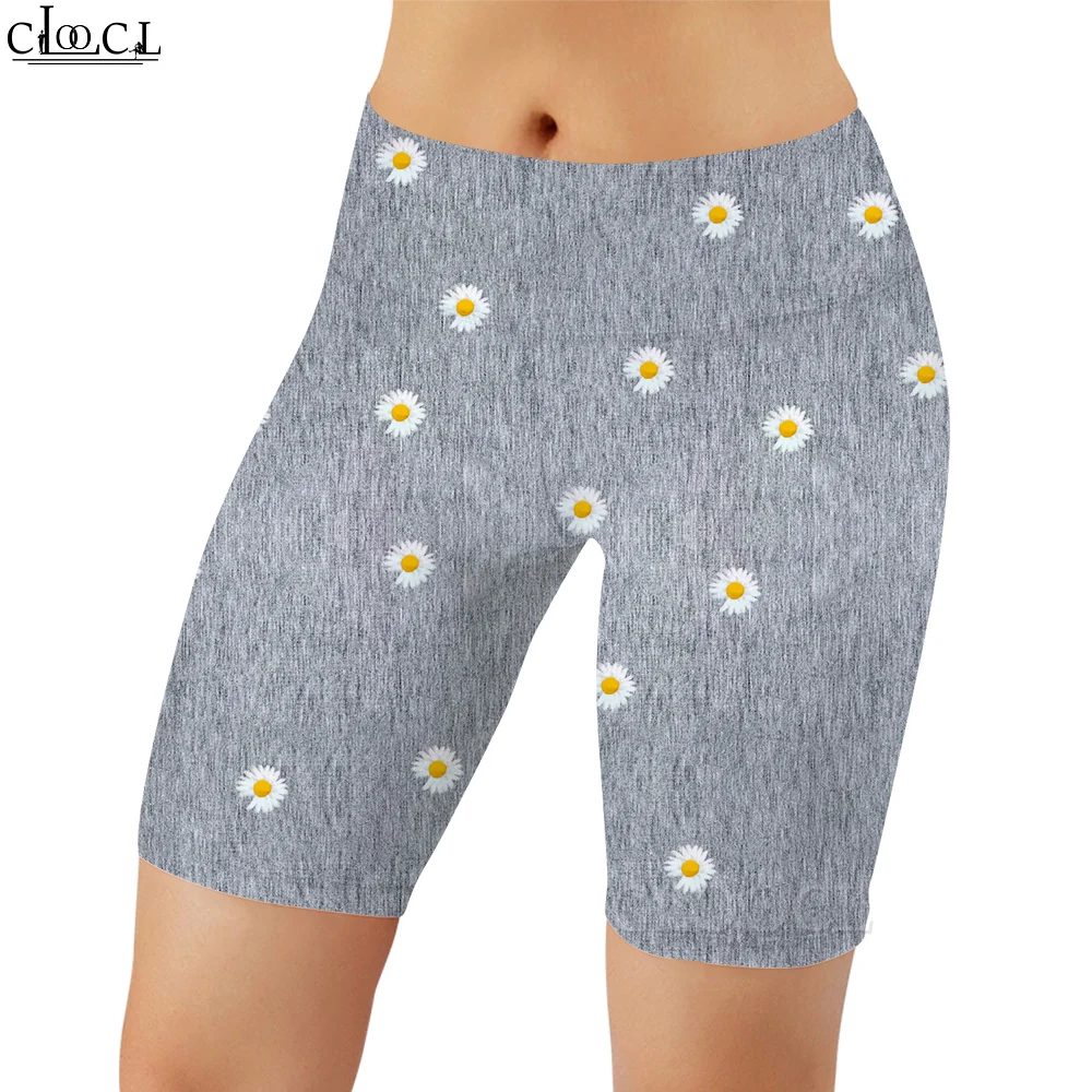 CLOOCL damskie legginsy Vintage motyl 3D grafika drukuj spodenki damskie Casual dla kobiet spodnie do ćwiczeń na świeżym powietrzu Push-up